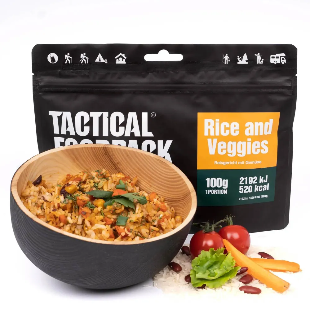 Tactical Foodpack Rice & Veggies