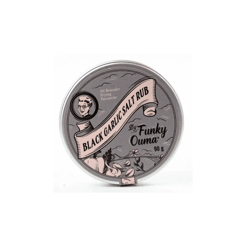 Funky Ouma Black Garlic Salt Reseförpackning 90g