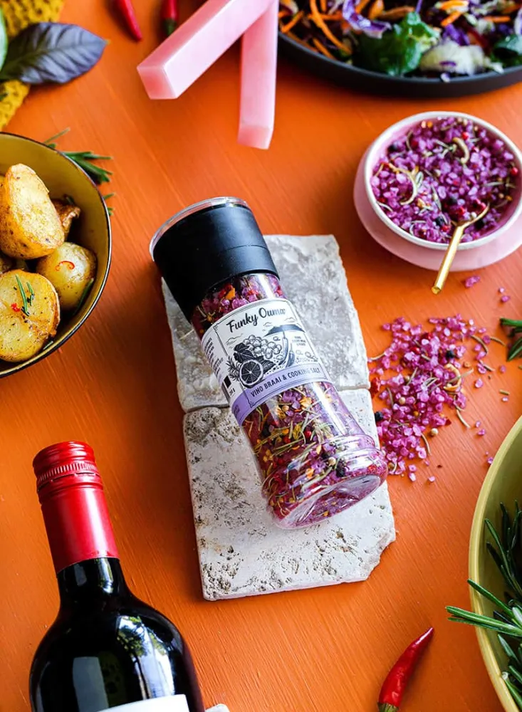 Funky Ouma Vino Braai & Cooking Salt Grinder