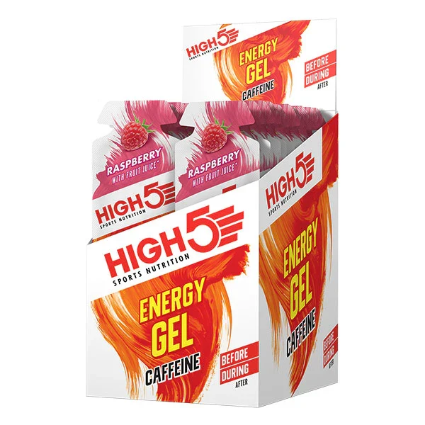 High5 ENERGY GEL Koffein (40g) Hallon