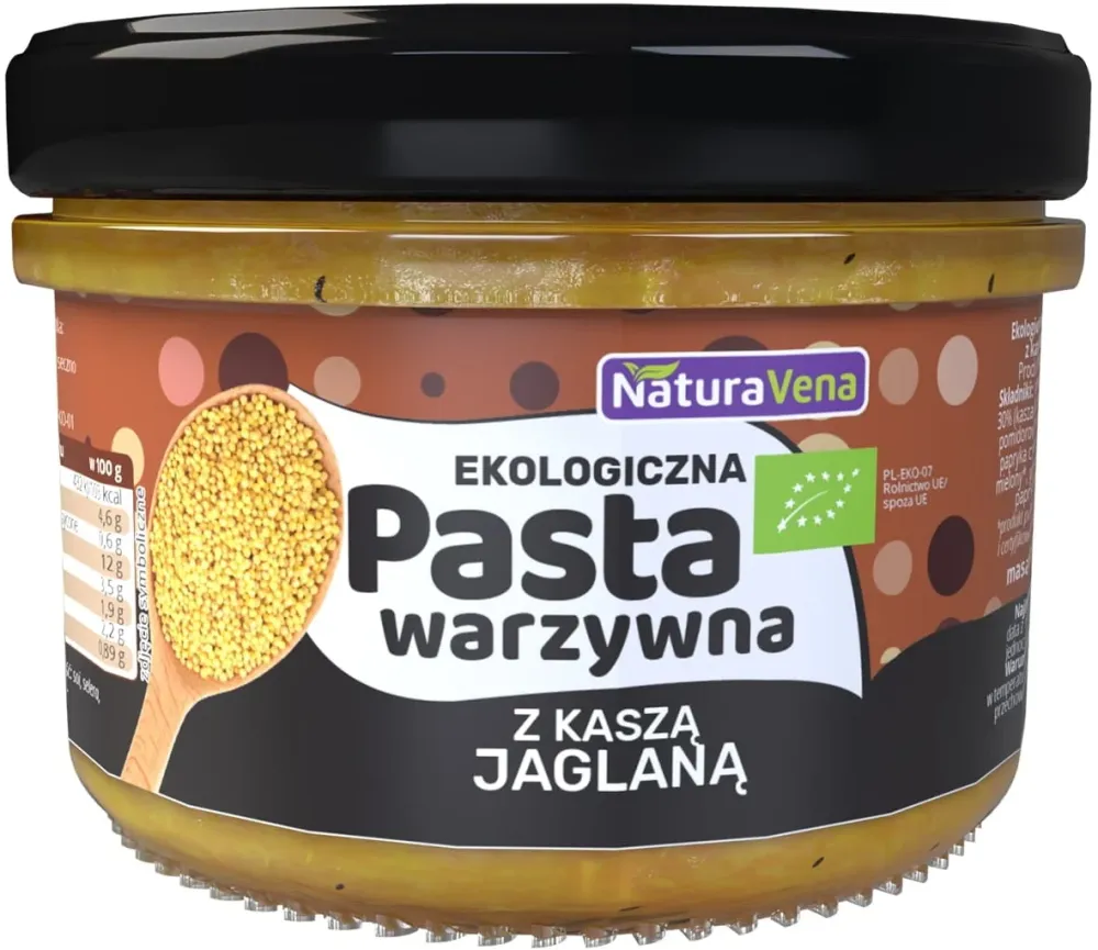 Grönsakspasta med hirs 185 g Ekologisk NATURAVENA