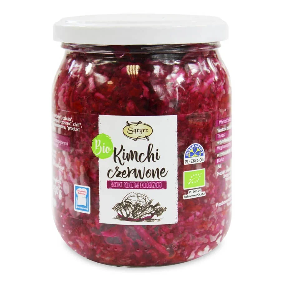 BIO röd Kimchi 450g SĄTYRZ