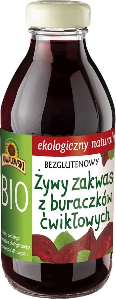 Glutenfri rödbets-surdeg EKO 320 ml - KOWALEWSKI