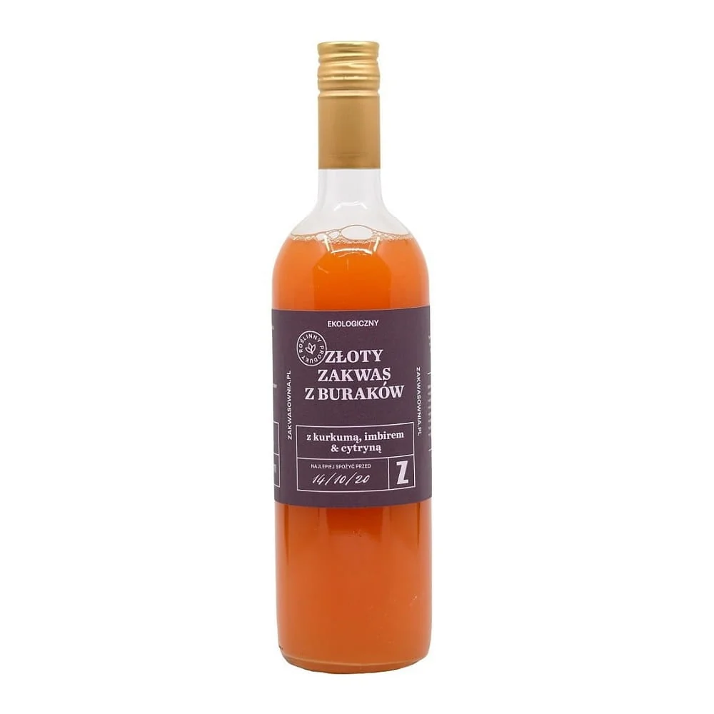 Gyldent surdegsbröd med rödbeta, gurkmeja, ingefära och citron glutenfritt EKO 700 ml - BESTÄLLNING