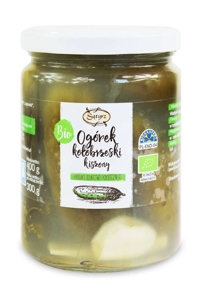 Inlagd Gurka BIO 400 g SĄTYRZ