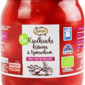 Inlagd rädisa med timjan EKO 500 g 250 g SĄTYRZ