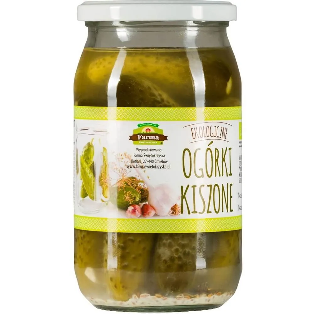 Inlagda Gurkor EKO 700 g (400 g) - FARMA ŚWIĘTOKRZYSKA