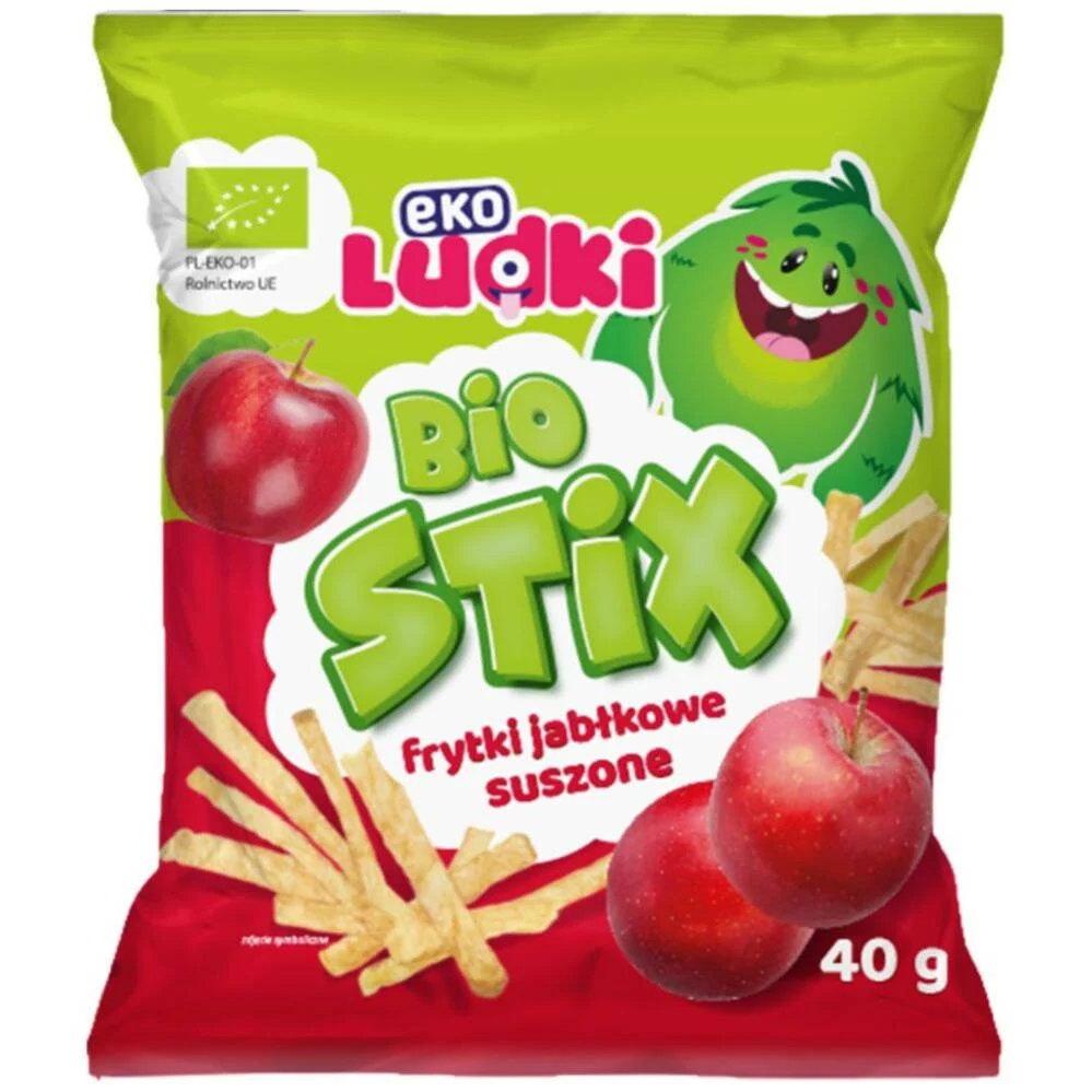 Äpple Pommes Torkat bröd Ekologisk 40 g - NaturAvena