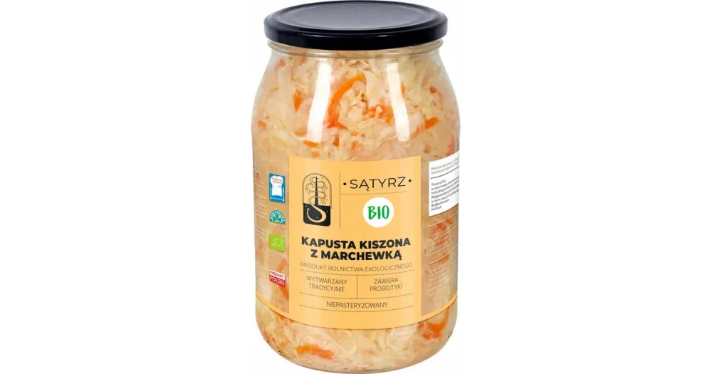 Surkål med morötter EKO 800 g - SĄTYRZ