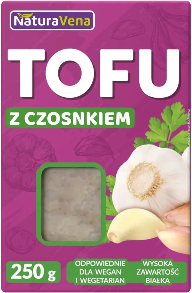 Vitlöks-Tofu-tärningar 250 g - NaturAvena