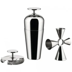 Alessi Cocktailset, 3 st, rostfritt stål