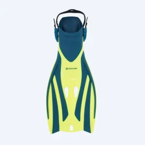 Aqualung dykfenor för vuxna - Fizz - Blå/gul