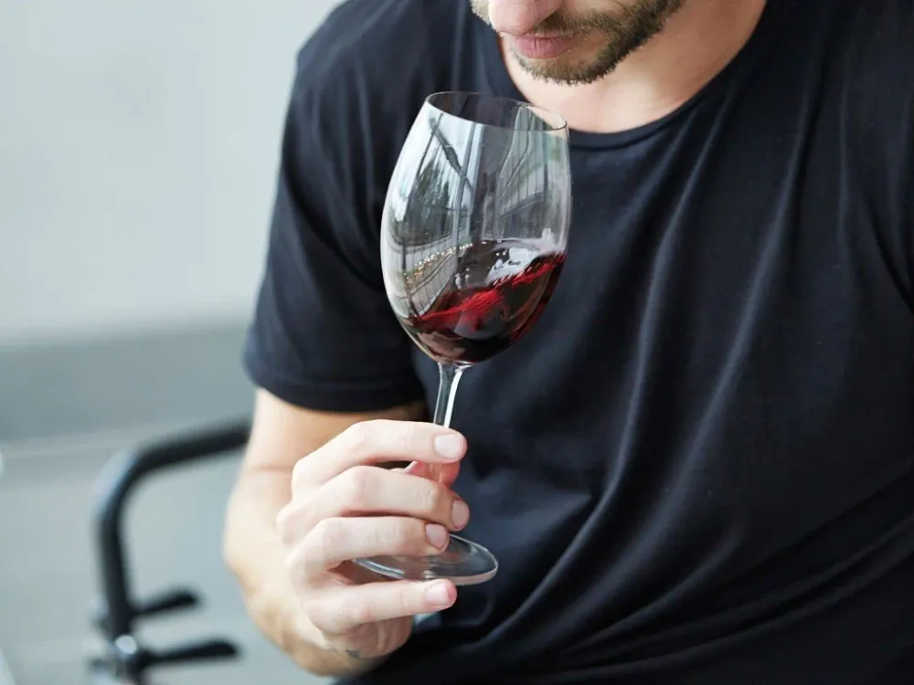 Bitz Rödvinsglas, adjust i 2 delar, 580 ml