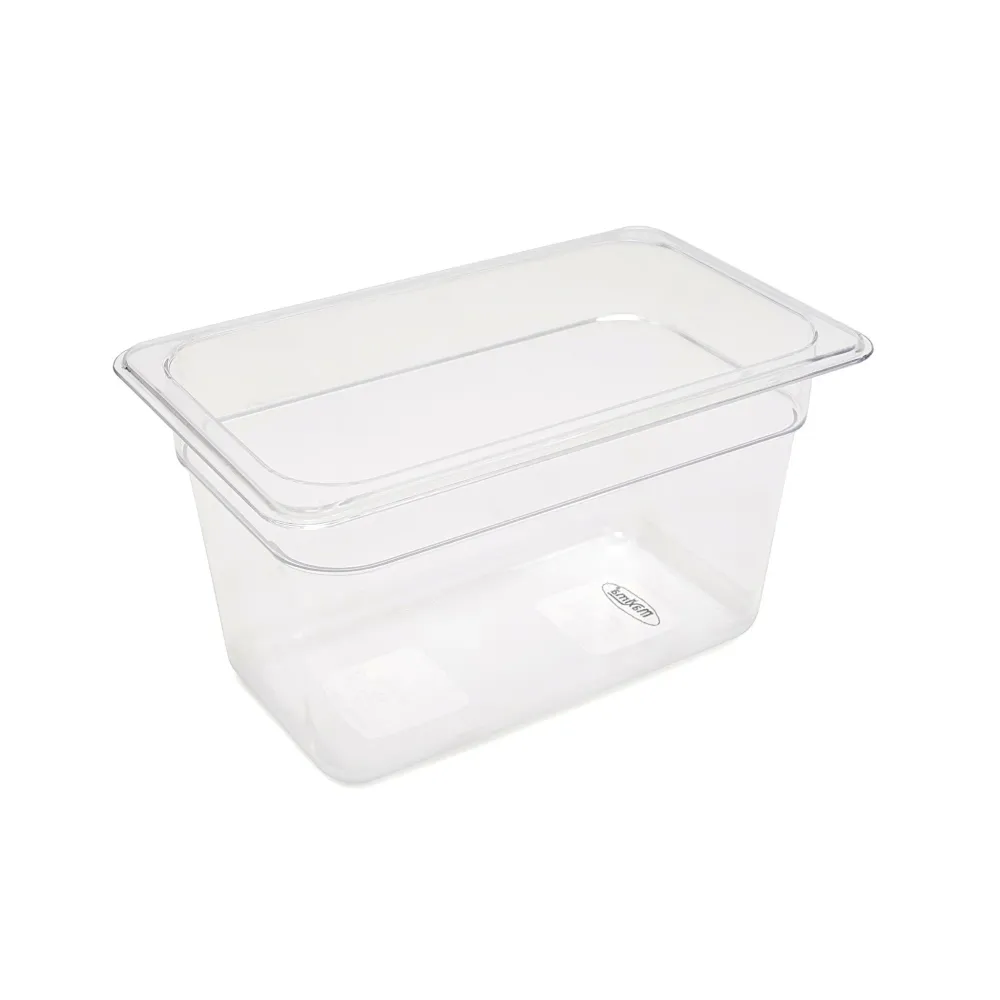 Gastronormbehållare - 3 st - 1/4 GN - 15 cm djup - Polykarbonat