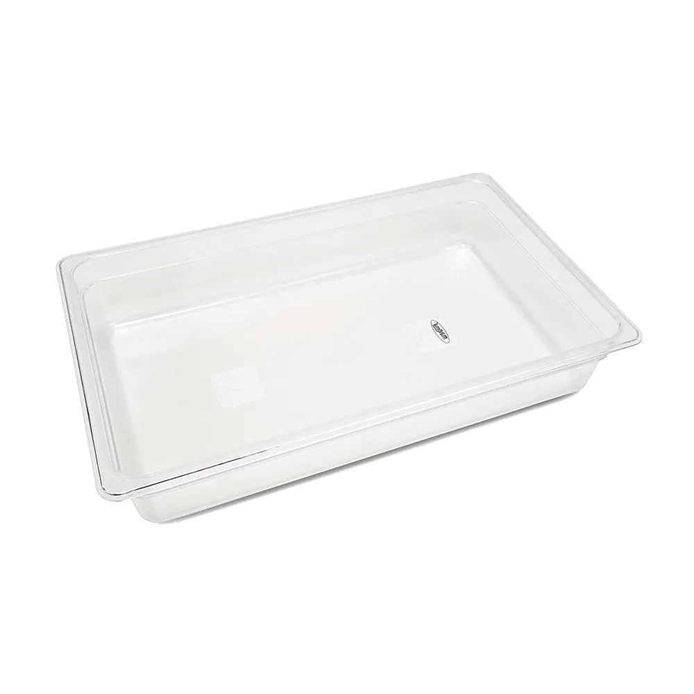Gastronormbehållare - 3 st - 1/1 GN - 10 cm djup - Polykarbonat