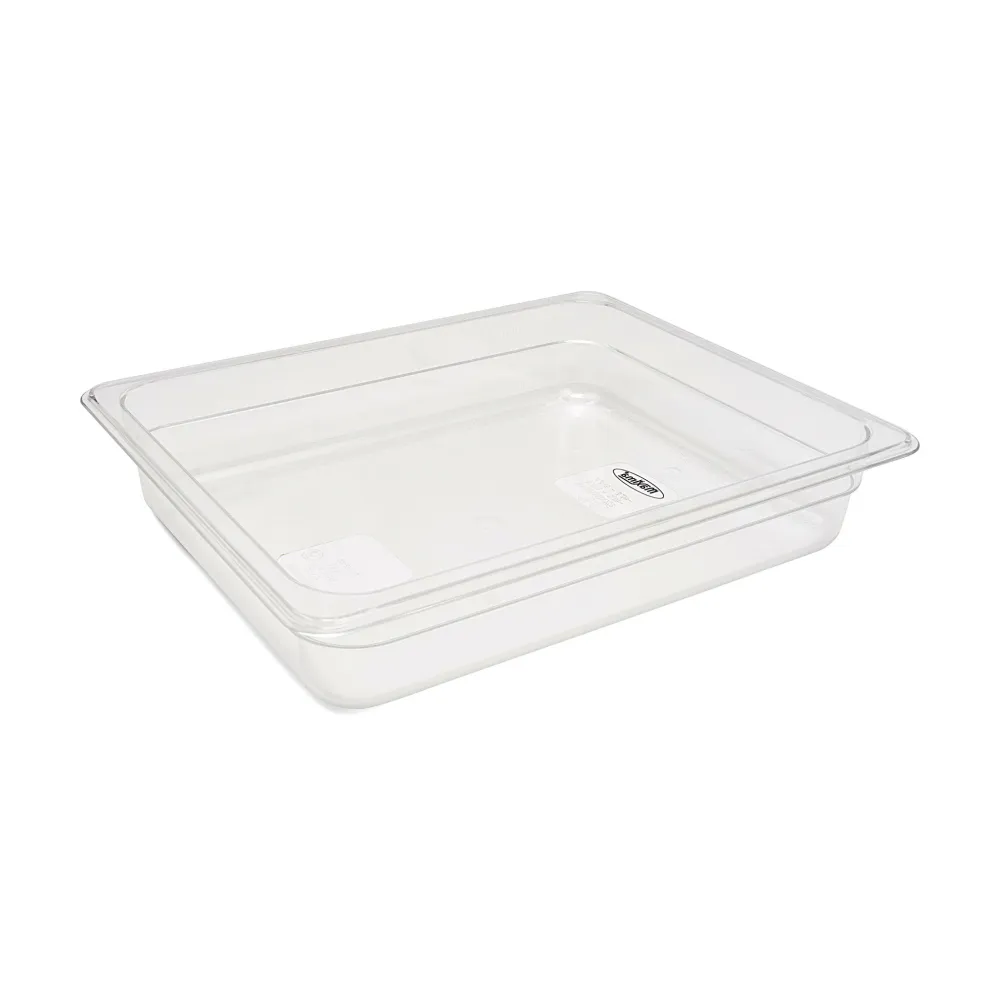 Gastronormbehållare - 3 st - 1/2 GN - 6,5 cm djup - Polykarbonat