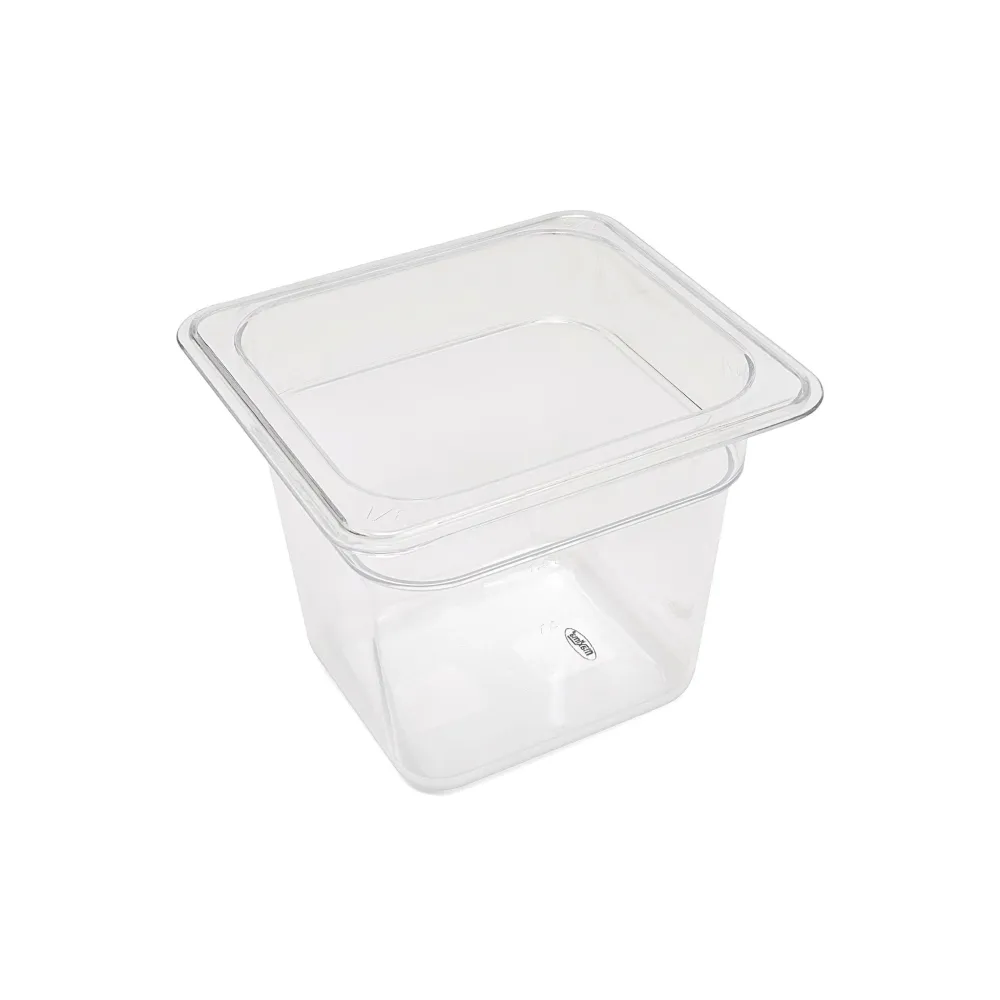 Gastronormbehållare - 3 st - 1/6 GN - 15 cm djup - Polykarbonat