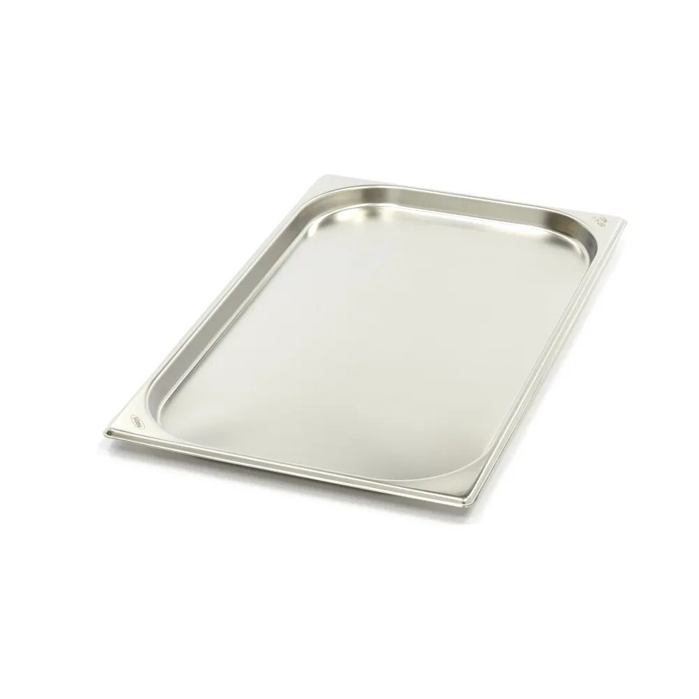 Gastronormbehållare - 3 st - 1/1 GN - 2 cm djup - Rostfritt stål