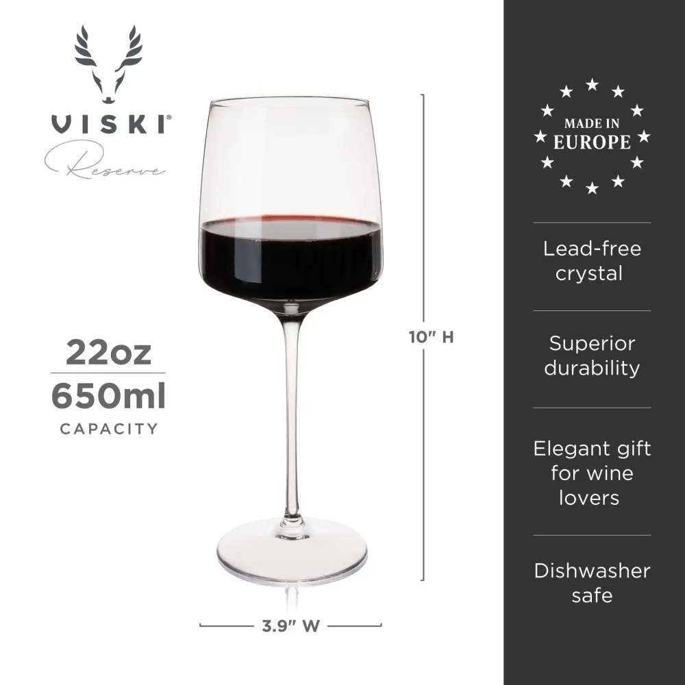 Glas FunNordic Reserve Julien Crystal Bordeauxglas Viski®