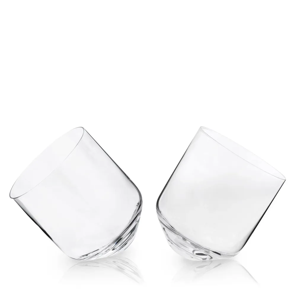 Glas FunNordic Rolling Kristall Whiskey-glas av Viski®