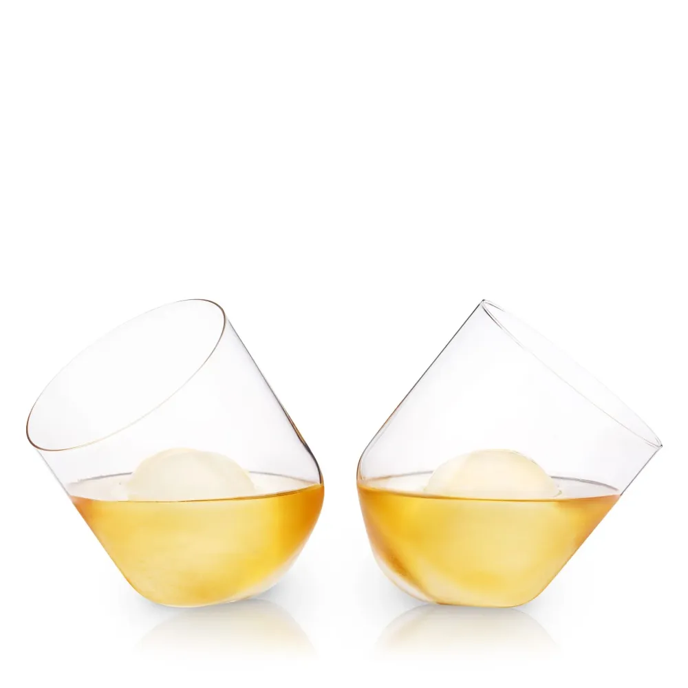 Glas FunNordic Rolling Kristall Whiskey-glas av Viski®