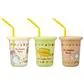 3 Glas med Sugrör Adjust - My Neighbor Totoro