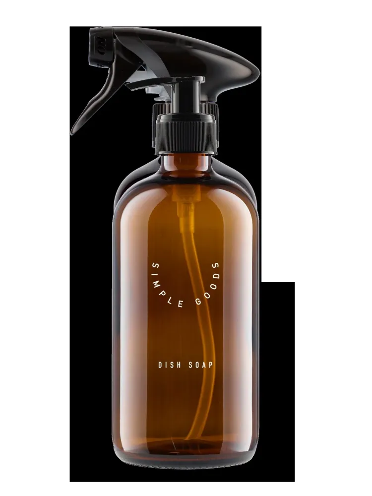 Glasflaska för Diskmedel 500 ml