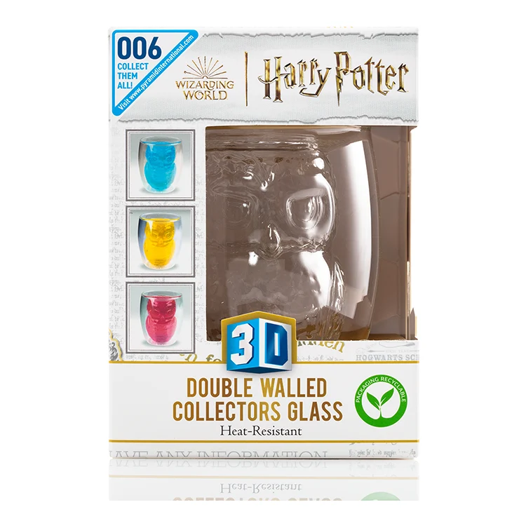 Harry Potter Hedwig 3D Dubbelväggad Tumbler