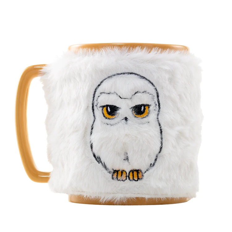 Harry Potter Hedwig Mug med gosedjuröverdrag 440ml