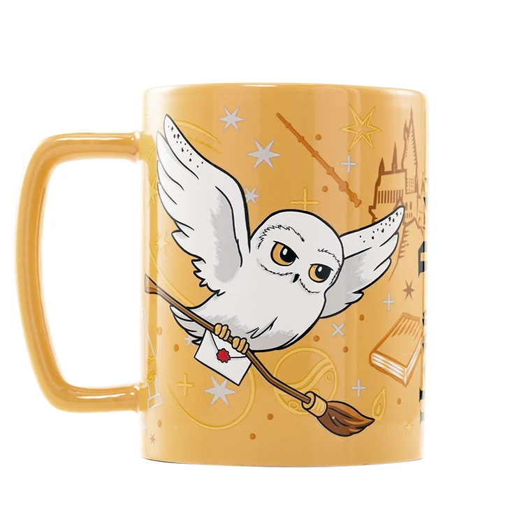 Harry Potter Hedwig Mug med gosedjuröverdrag 440ml