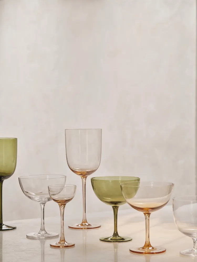 Host Cocktail Glasses - Set 2 - Moss Mint