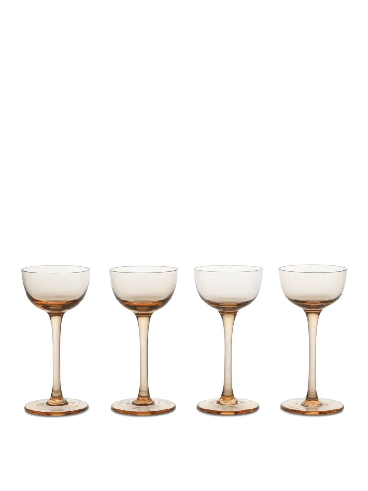 Host Liqueur Glasses - Place 4 - Blush
