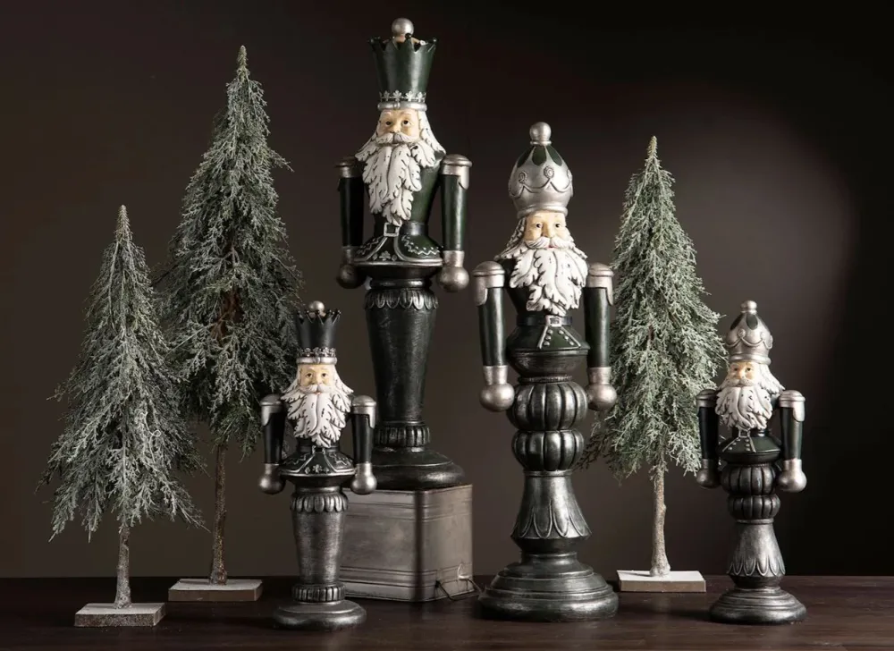 Juldekoration Nötknäppare twin-pack 65 cm Mix Grön