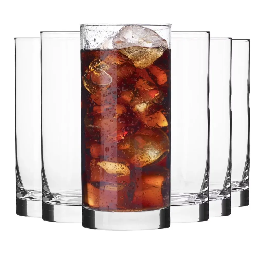 Krosno höga glas, 300 ml, set om 6, Balance. Elegant och mångsidig för alla tillfällen. Enkel design, stabil bas för bekvä...