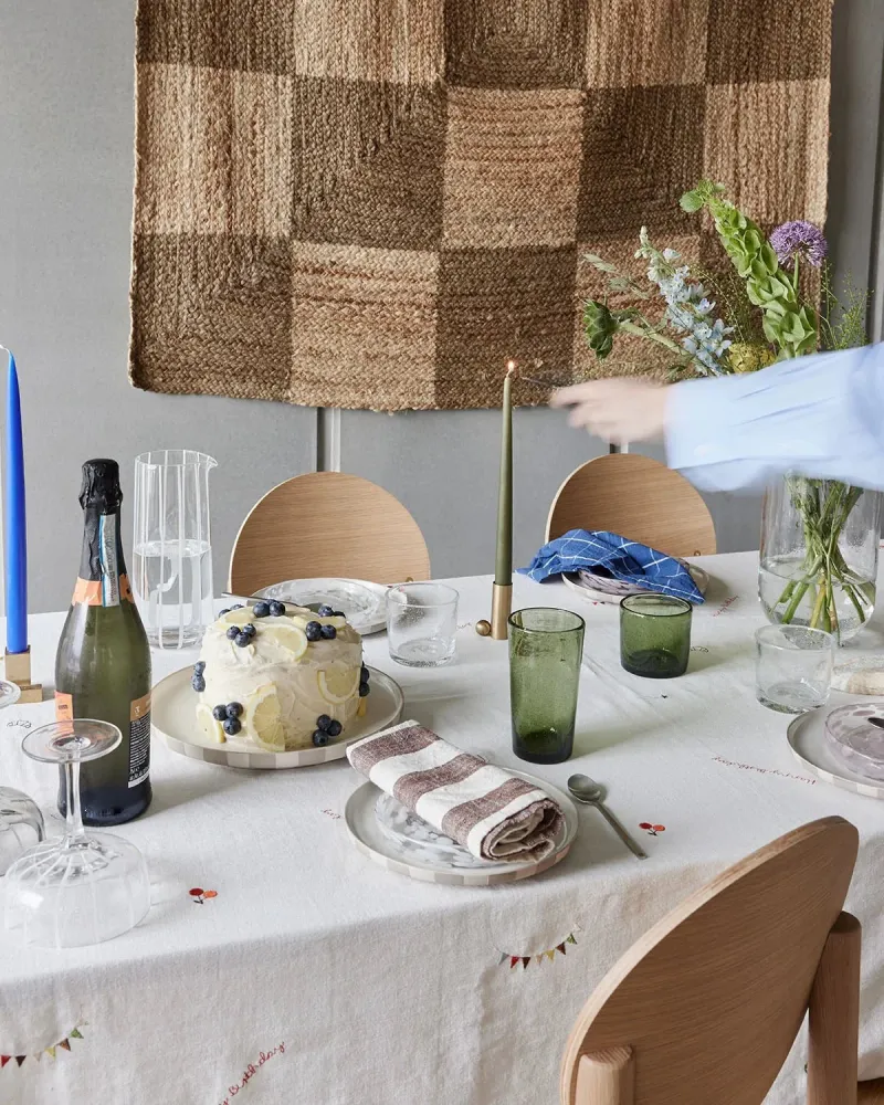 Kuki Highball Glas, fyra-pack, Grön