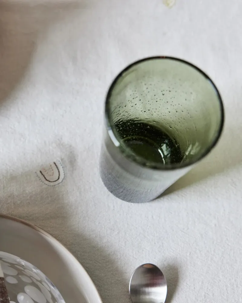 Kuki Highball Glas, fyra-pack, Grön