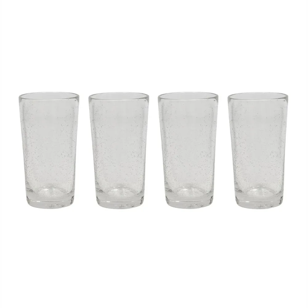 Kuki Highball Glas, set om fyra, Klar
