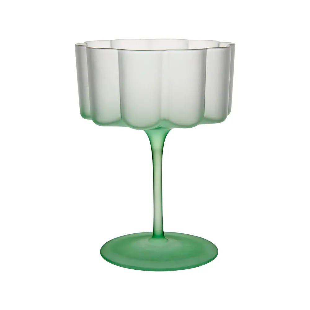 LILLIE Cocktail/dessertglas, Grön