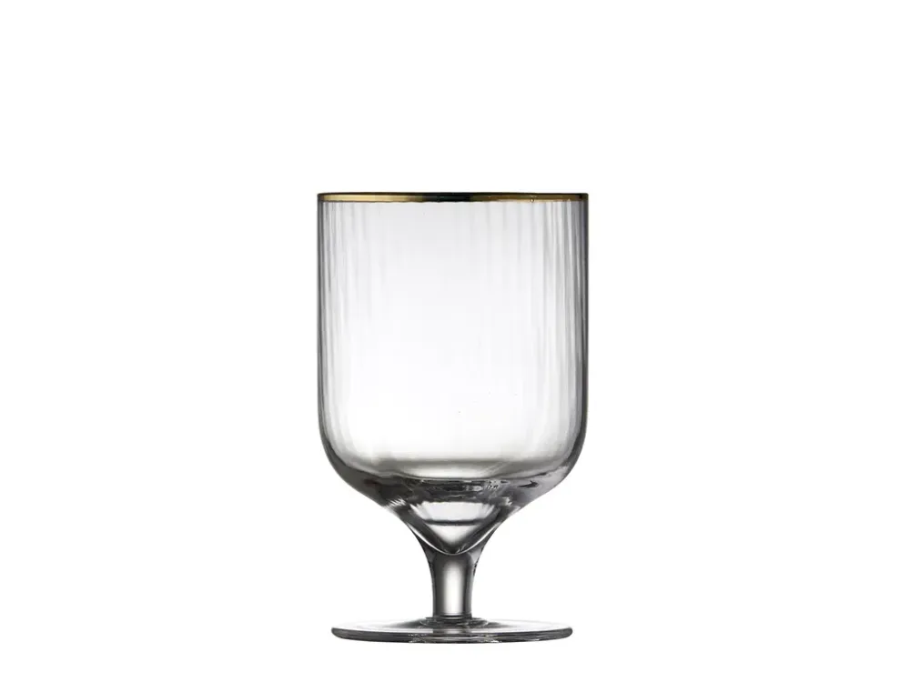 Lyngby glas - Palermo Vinglas Guld 30 cl 4 st