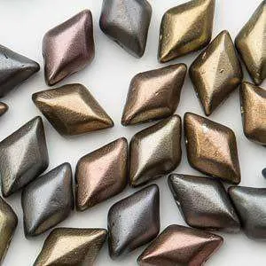 Matubo Gemduo - Crystal Grey Prismatic 8x5mm, 10 gram