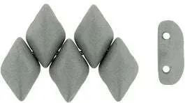 Matubo Gemduo - Saturated Grey 8x5mm, 10 gram