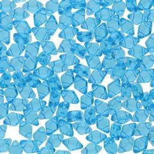 Matubo Kompakt Gemduo - Aquamarine 6x4mm, 5 gram