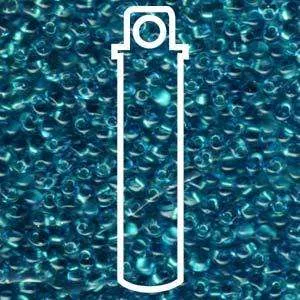 Miyuki Drop - Sparkling Aqua Oliv Aqua 3,4mm 25gram