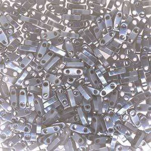 Miyuki Quarter Tila - Grey Ceylon 5x1,2mm, 5 gram