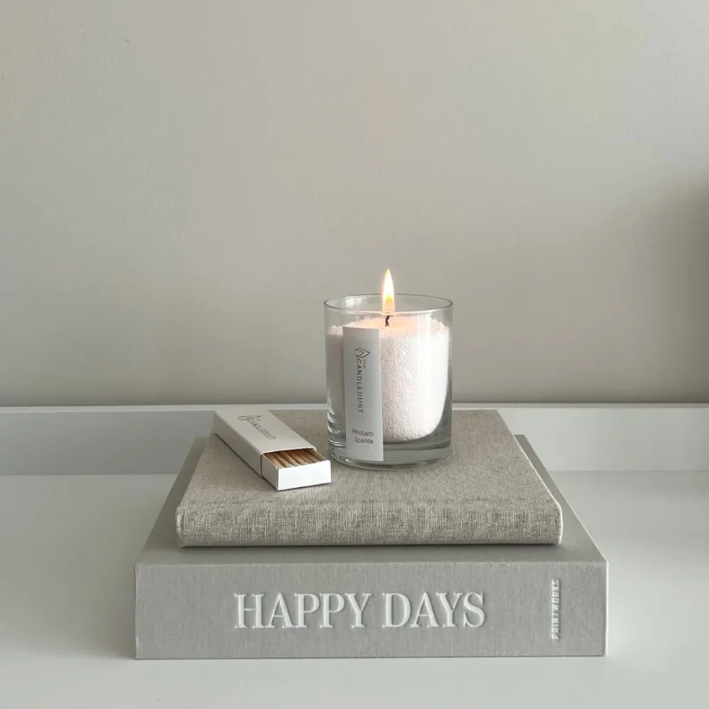 Powdered Candle Glass - Breeze 160g