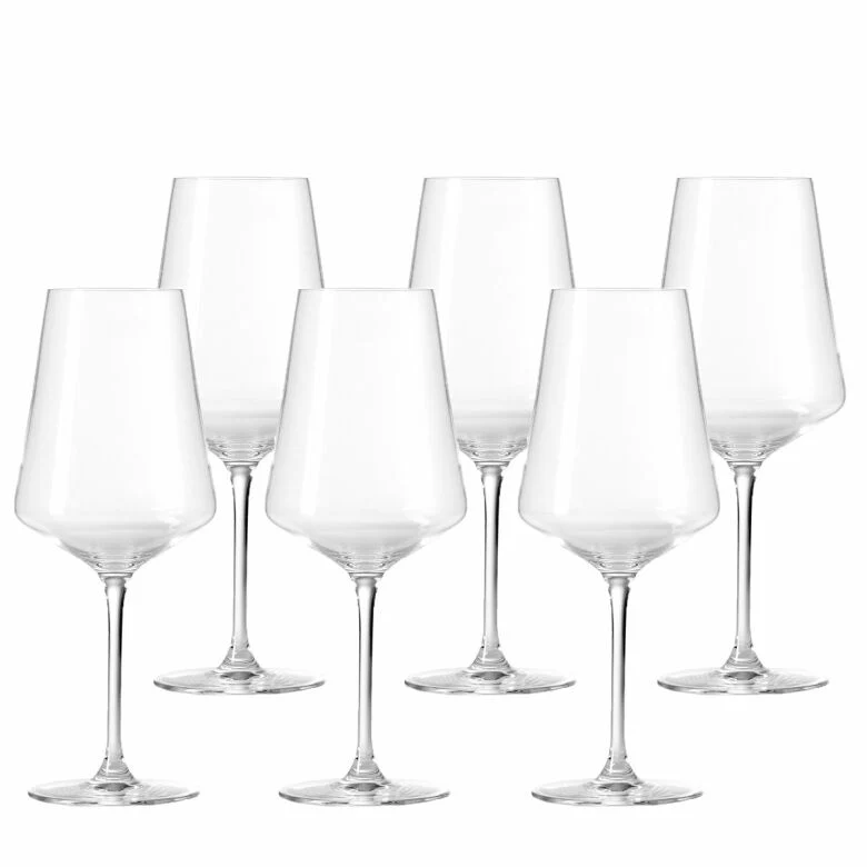Rödvinsglas 750ml Puccini set six