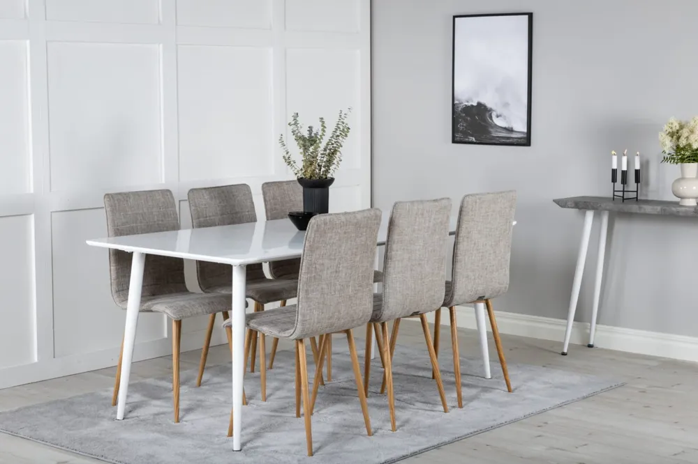 Rectangular Dining Ordna Venture Home Polar, Windu