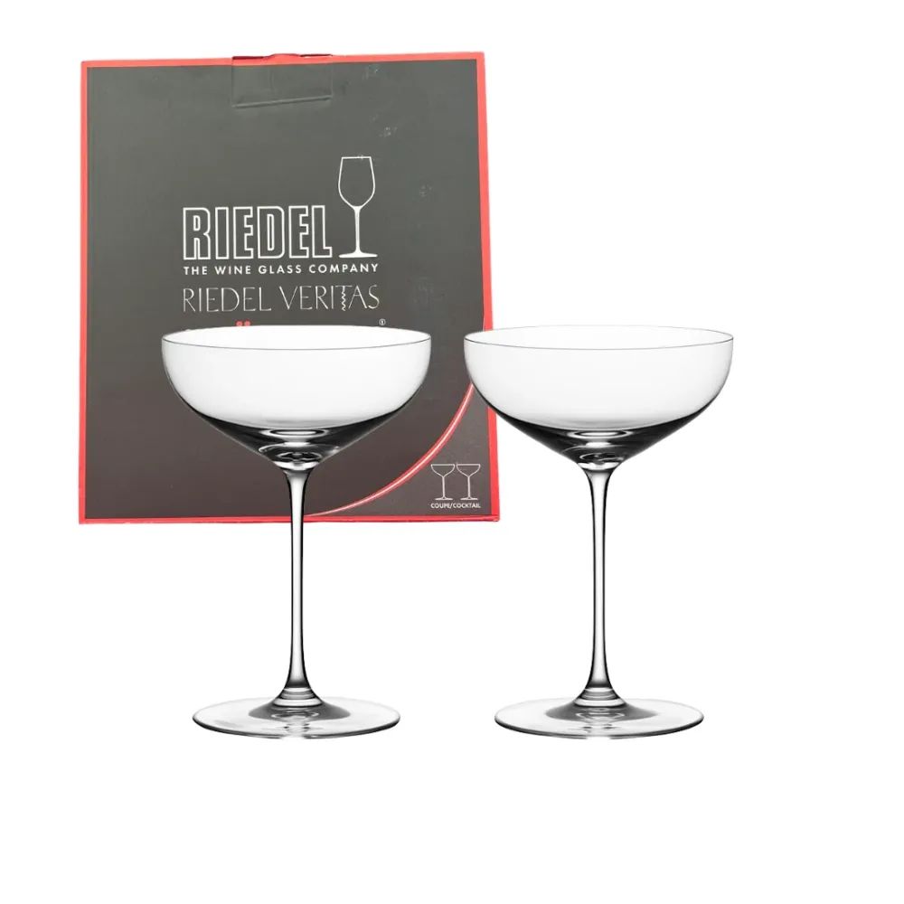Riedel Coupe/Cocktailglas 24cl, pair-set, Veritas – Original, ej auktoriserad återförsäljare