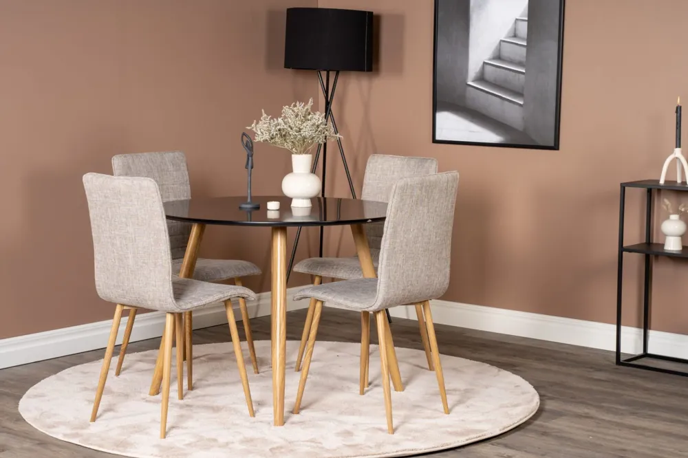 Round Dining Ordna Venture Home Windu, Plaza
