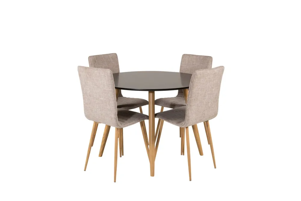 Round Dining Ordna Venture Home Windu, Plaza